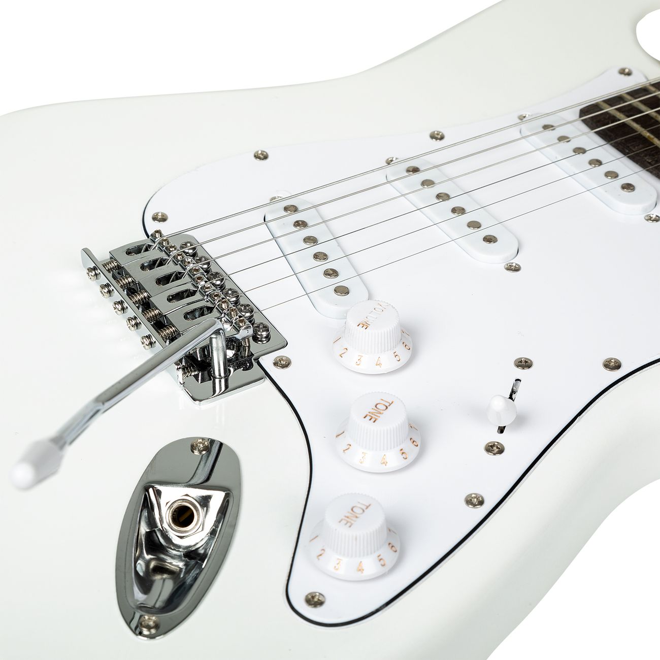 Электрогитара Denn ST100 WH White