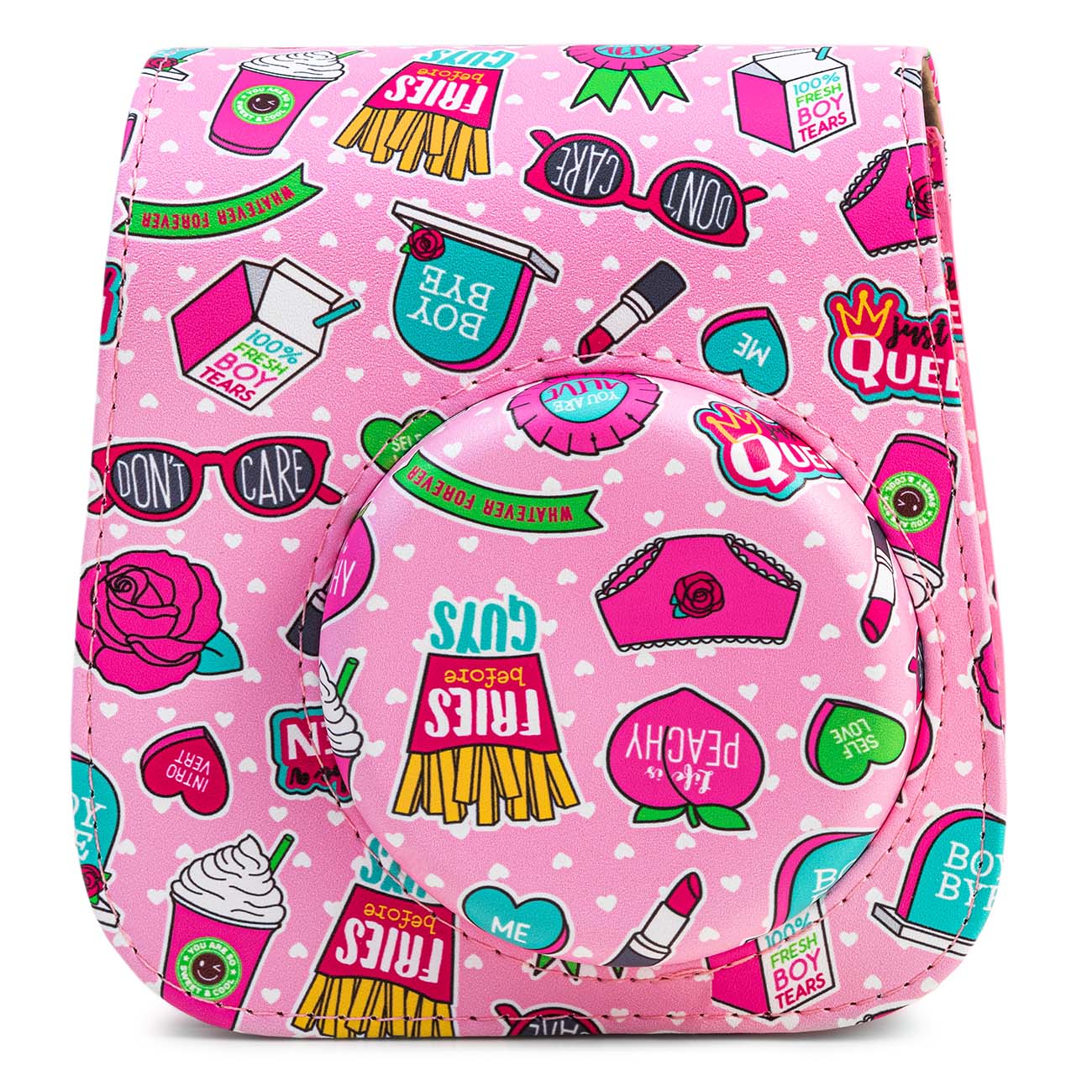 Чехол CAIUL для Instax Mini 11 Girl Life Pink