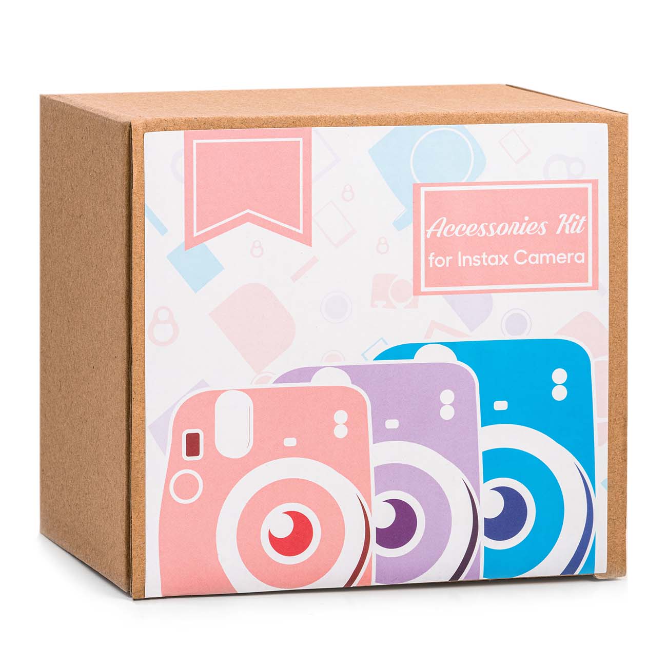 Чехол CAIUL для Instax Mini 11 Girl Life Pink