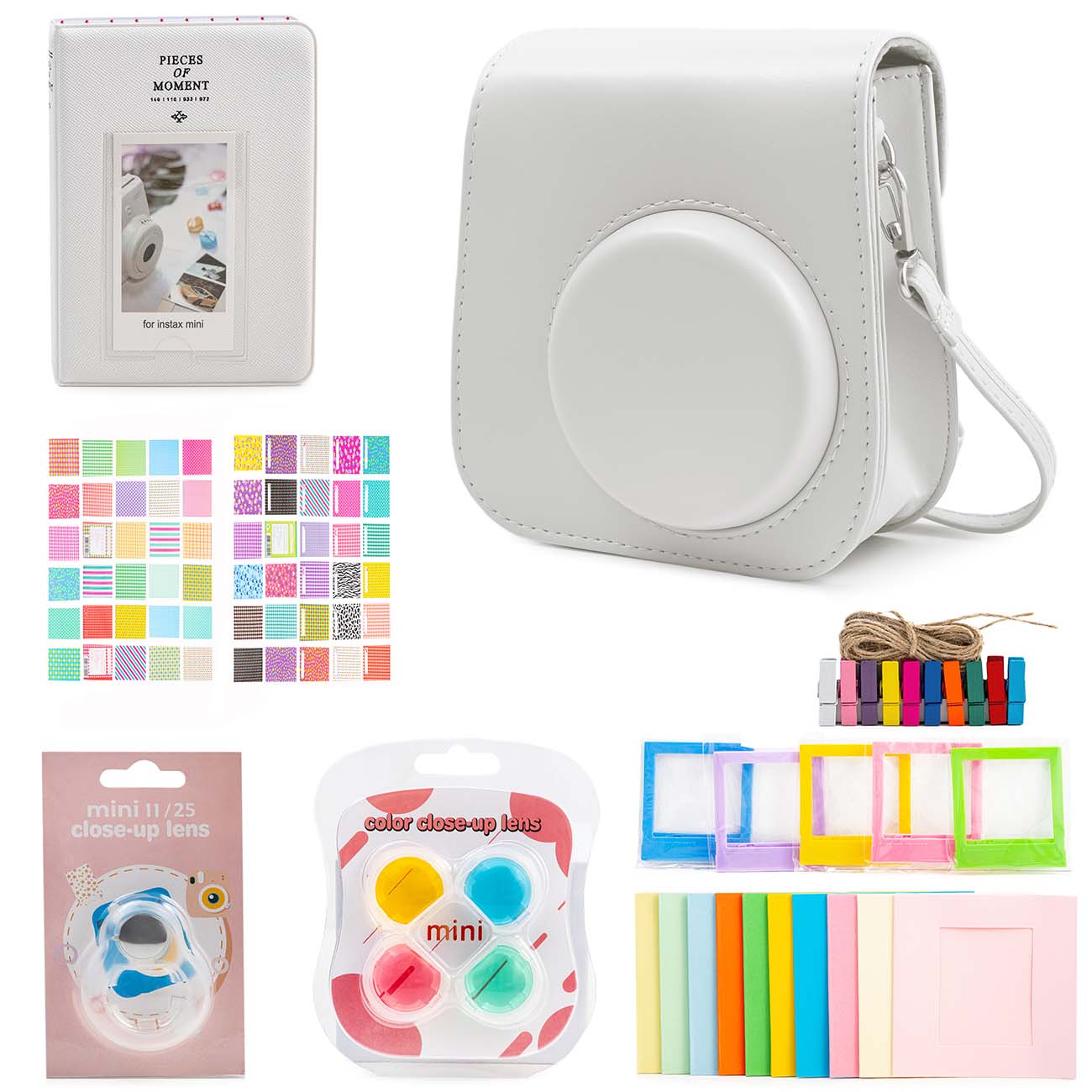 Набор аксессуаров CAIUL для Instax  Mini 11 Ass-d Ice белый