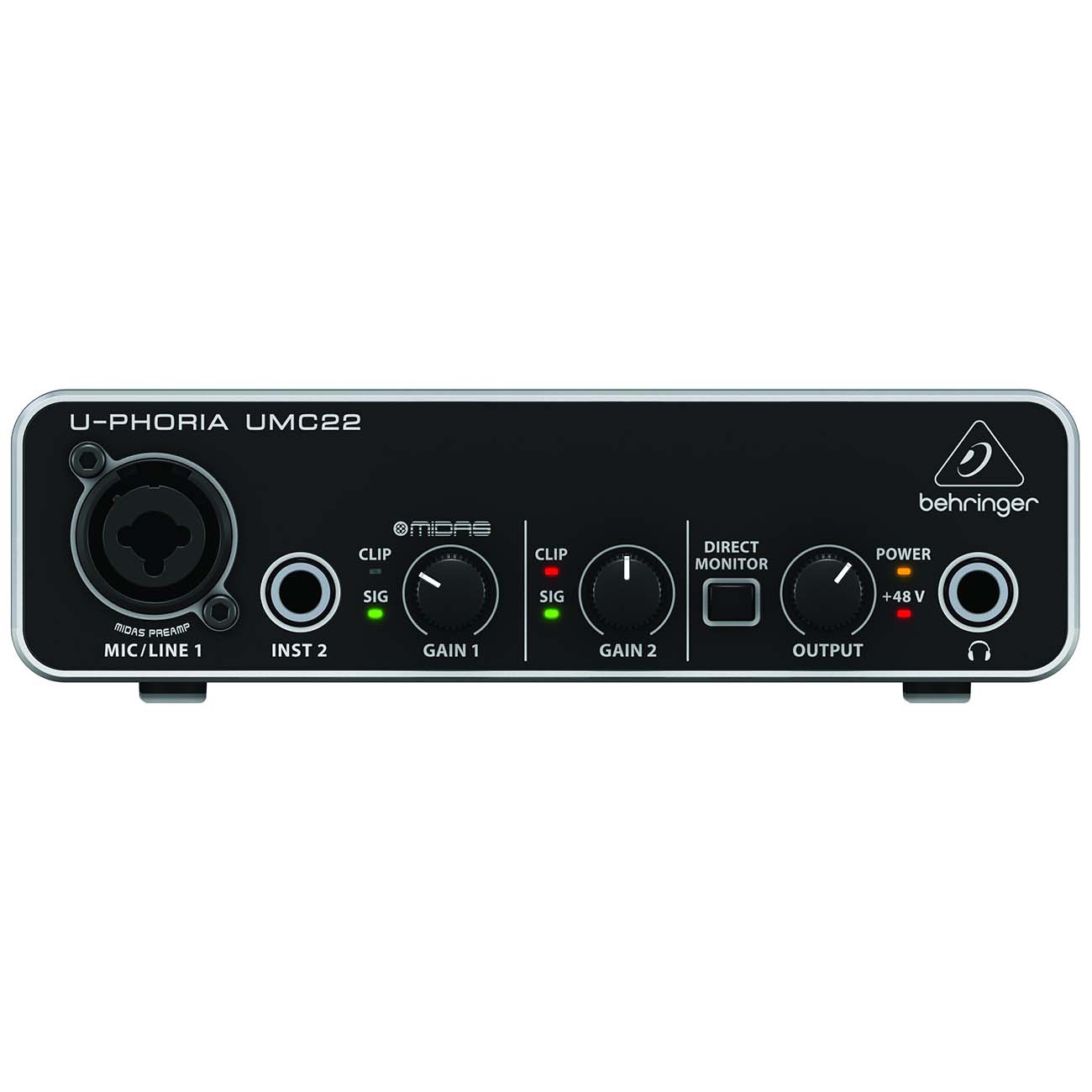 Аудиоинтерфейс Behringer UMC22