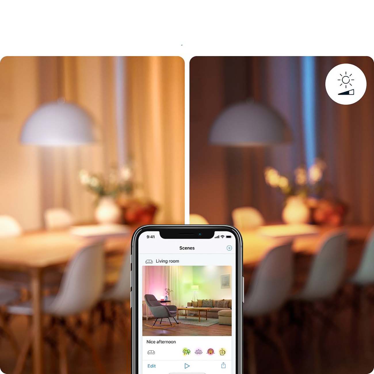 Умная лампочка WiZ Wi-Fi BLE 50W PAR16, GU10 (929002448102)
