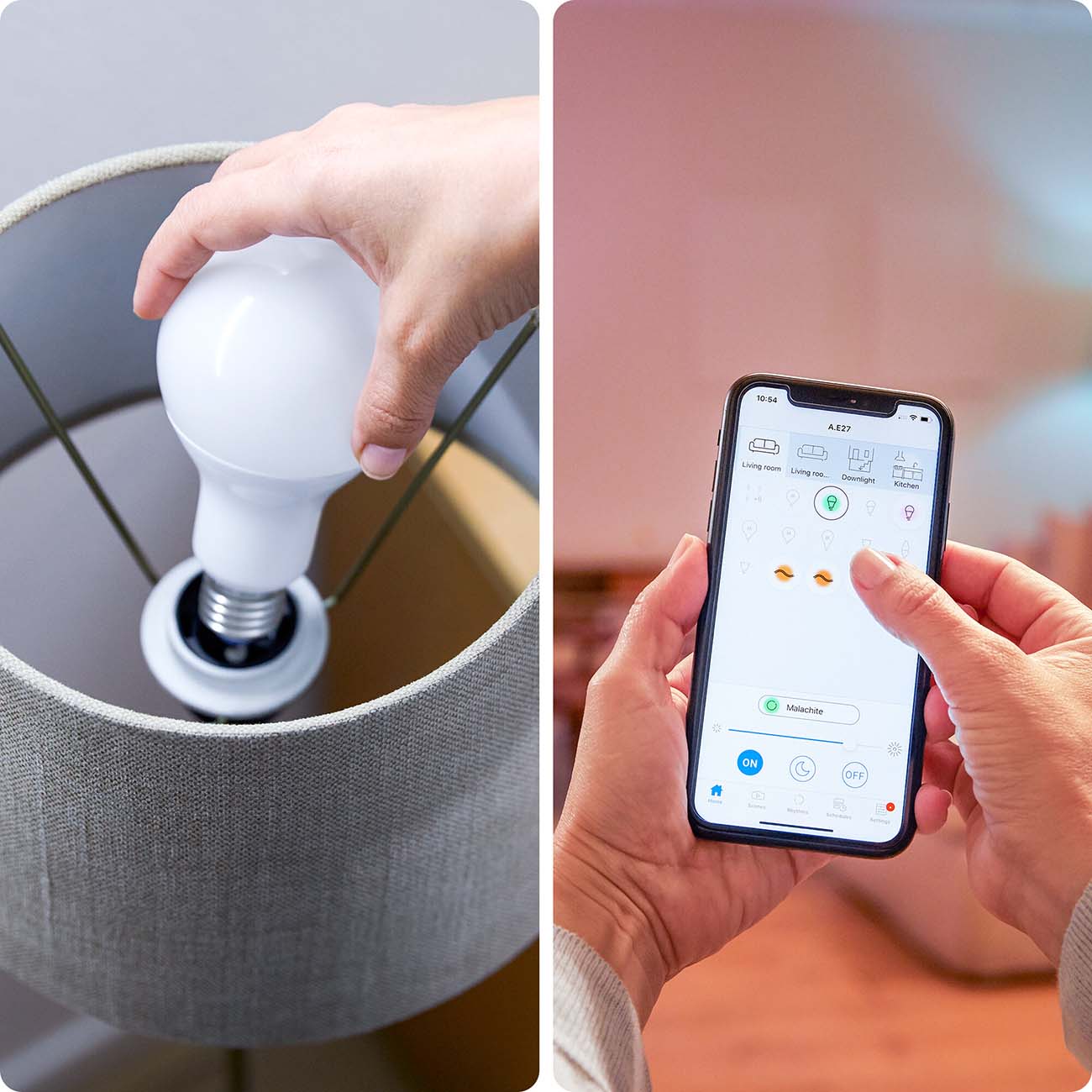 Умная лампочка WiZ Wi-Fi BLE 100W A67 E27 RGB (929002449702)