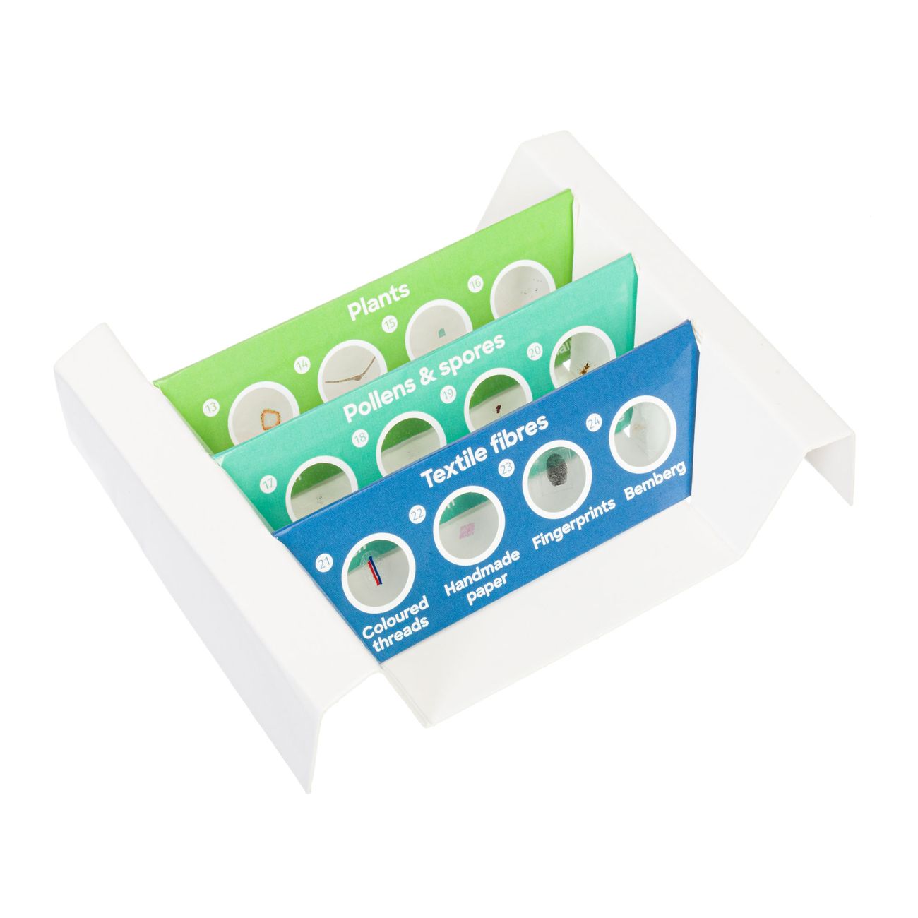 Набор микропрепаратов Levenhuk Флора, 12 шт. 78225