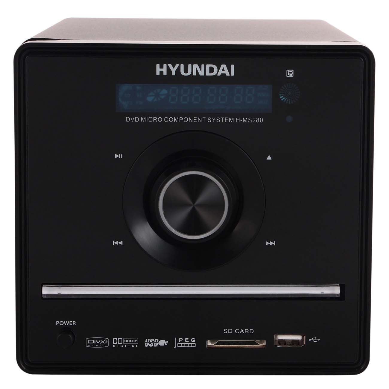 Музыкальный центр Mini Hyundai H-MS280 черный