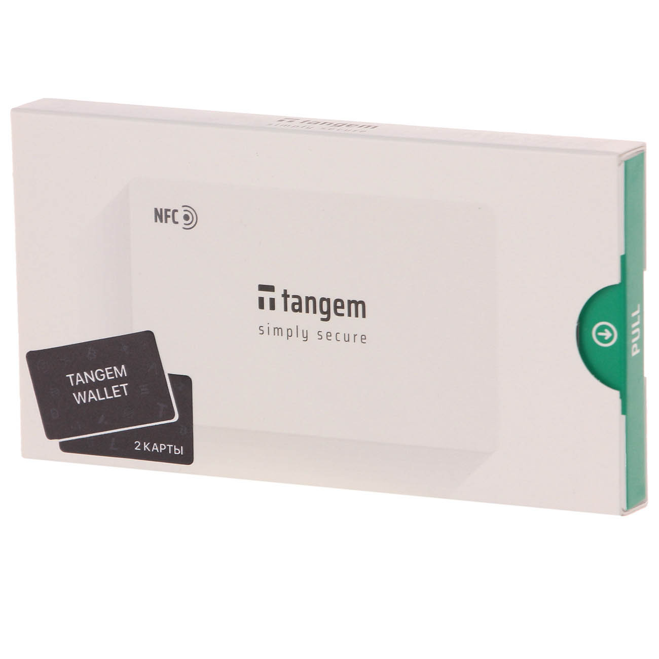 Криптовалютный кошелек Tangem Wallet набор из 2 карт