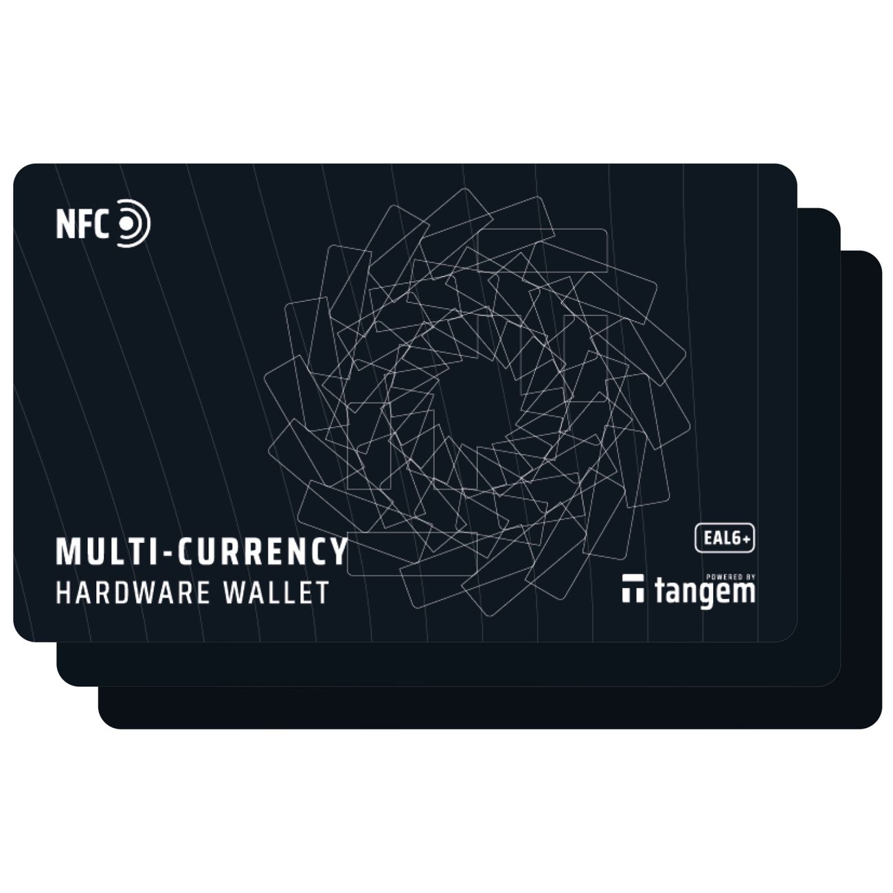 Криптовалютный кошелек Tangem Wallet набор из 3 карт фото