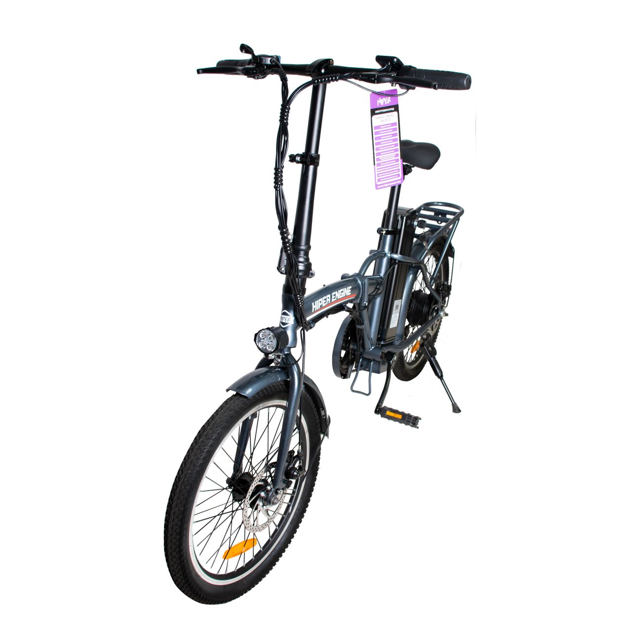 Электрический велосипед HIPER Engine BF203 Space Gray