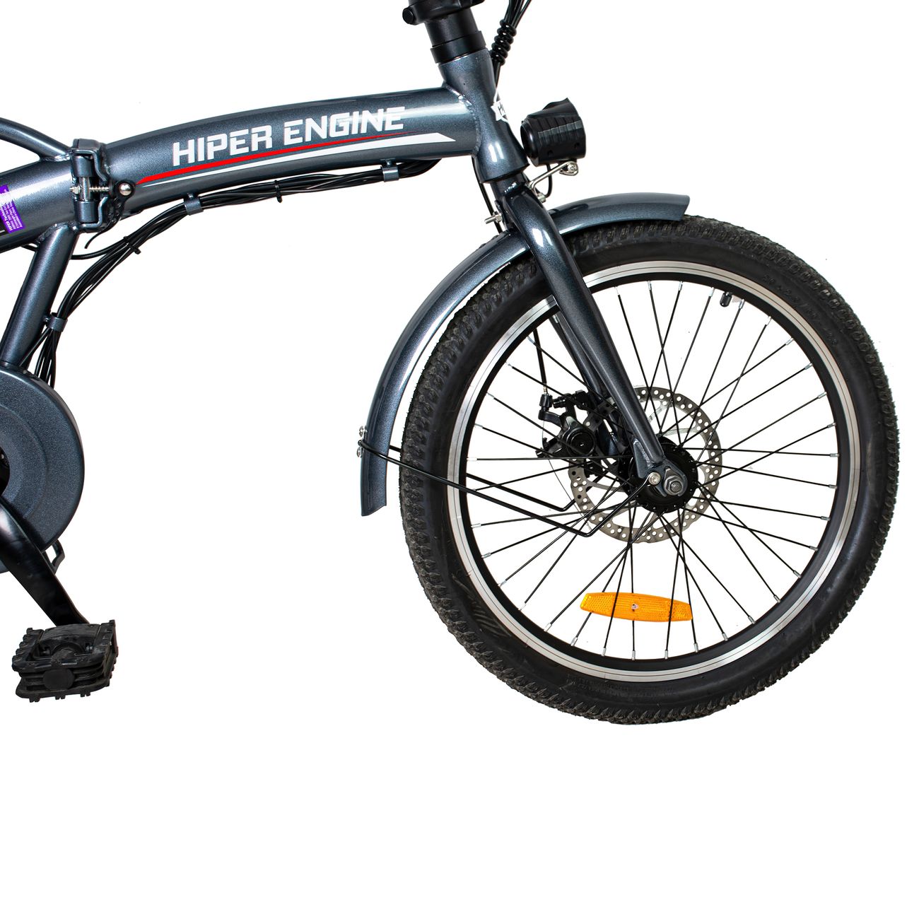 Электрический велосипед HIPER Engine BF203 Space Gray