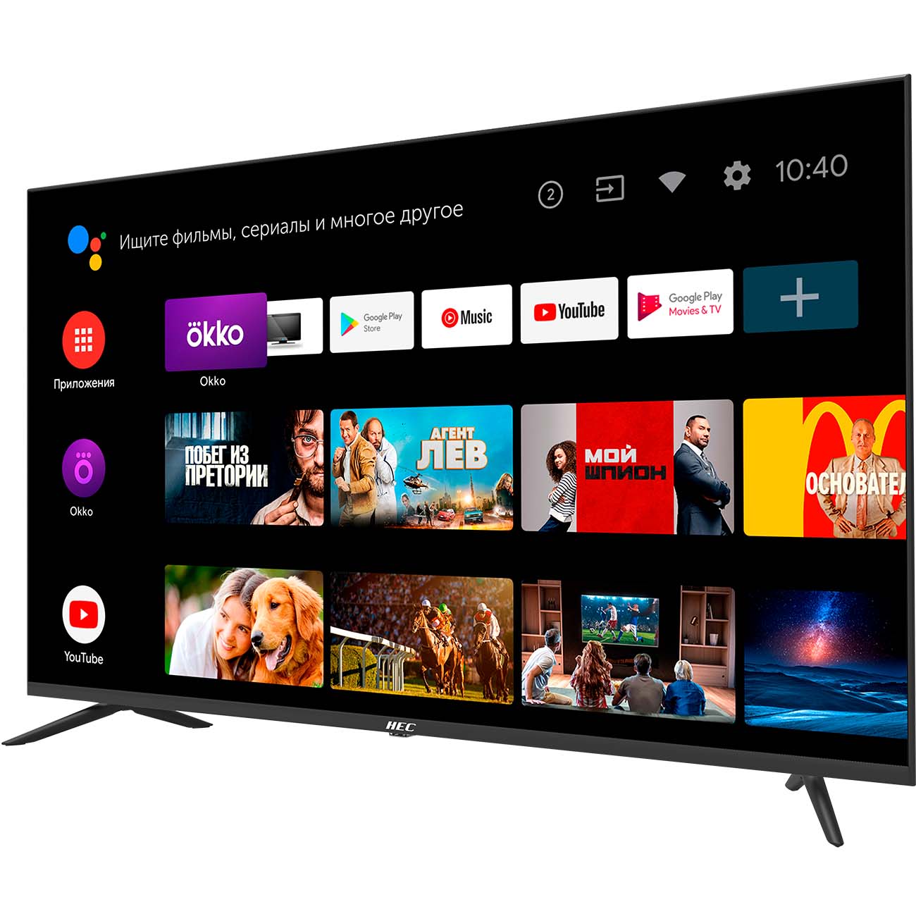 Телевизор HEC R1 43 S 4K (DH1U8AD03RU)