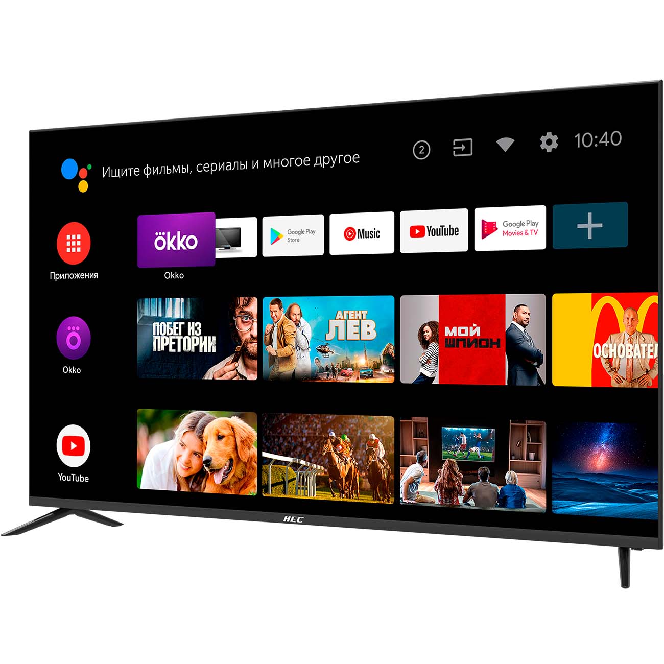 Телевизор HEC R1 50 S 4K (DH1VLND00RU)