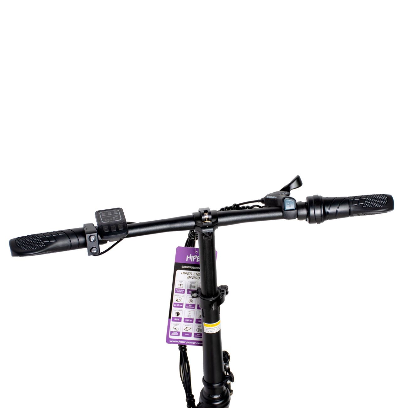 Электрический велосипед HIPER Engine BF203 графитовый