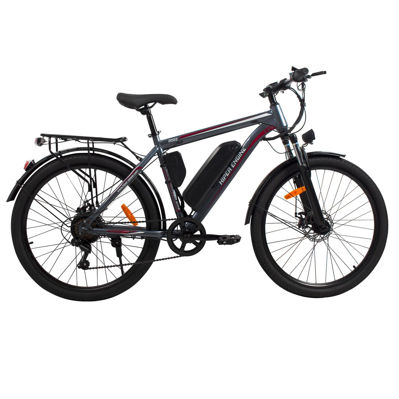 Электрический велосипед HIPER Engine MTB S1 Space Gray