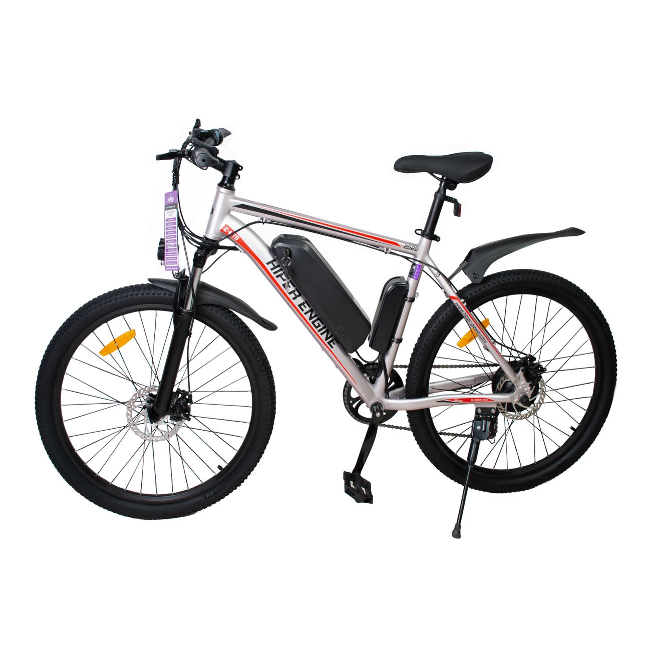 Электрический велосипед HIPER Engine MTB A1 алюминиевый