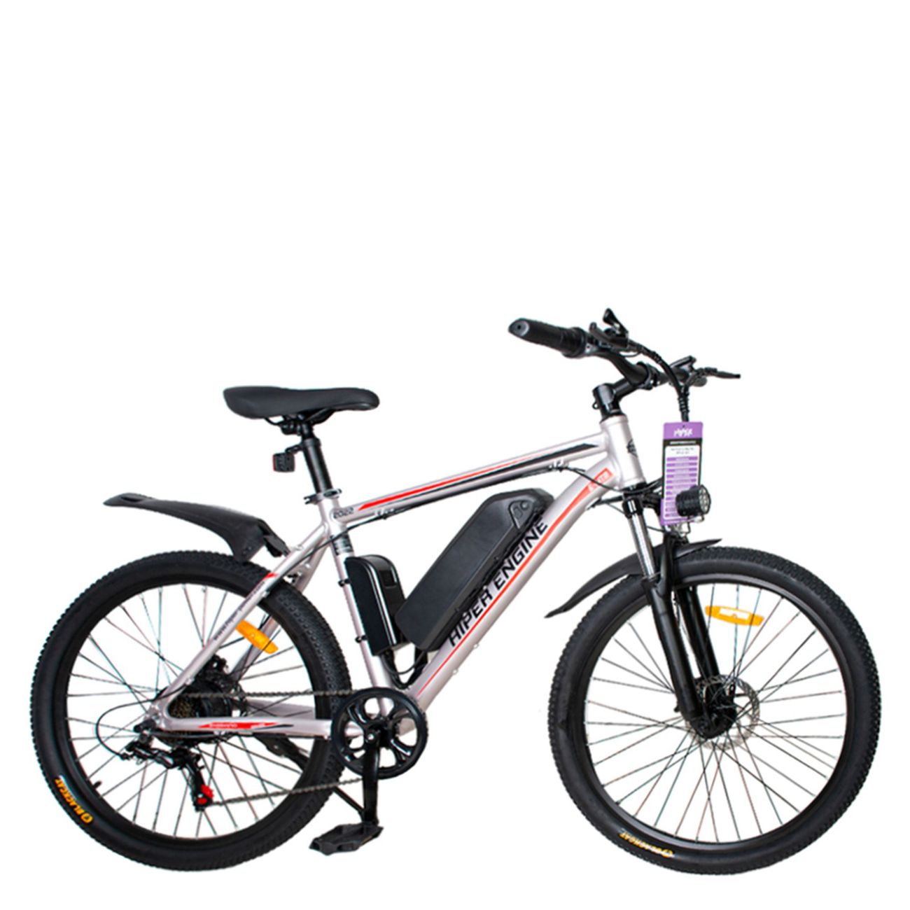 Электрический велосипед HIPER Engine MTB A1 алюминиевый