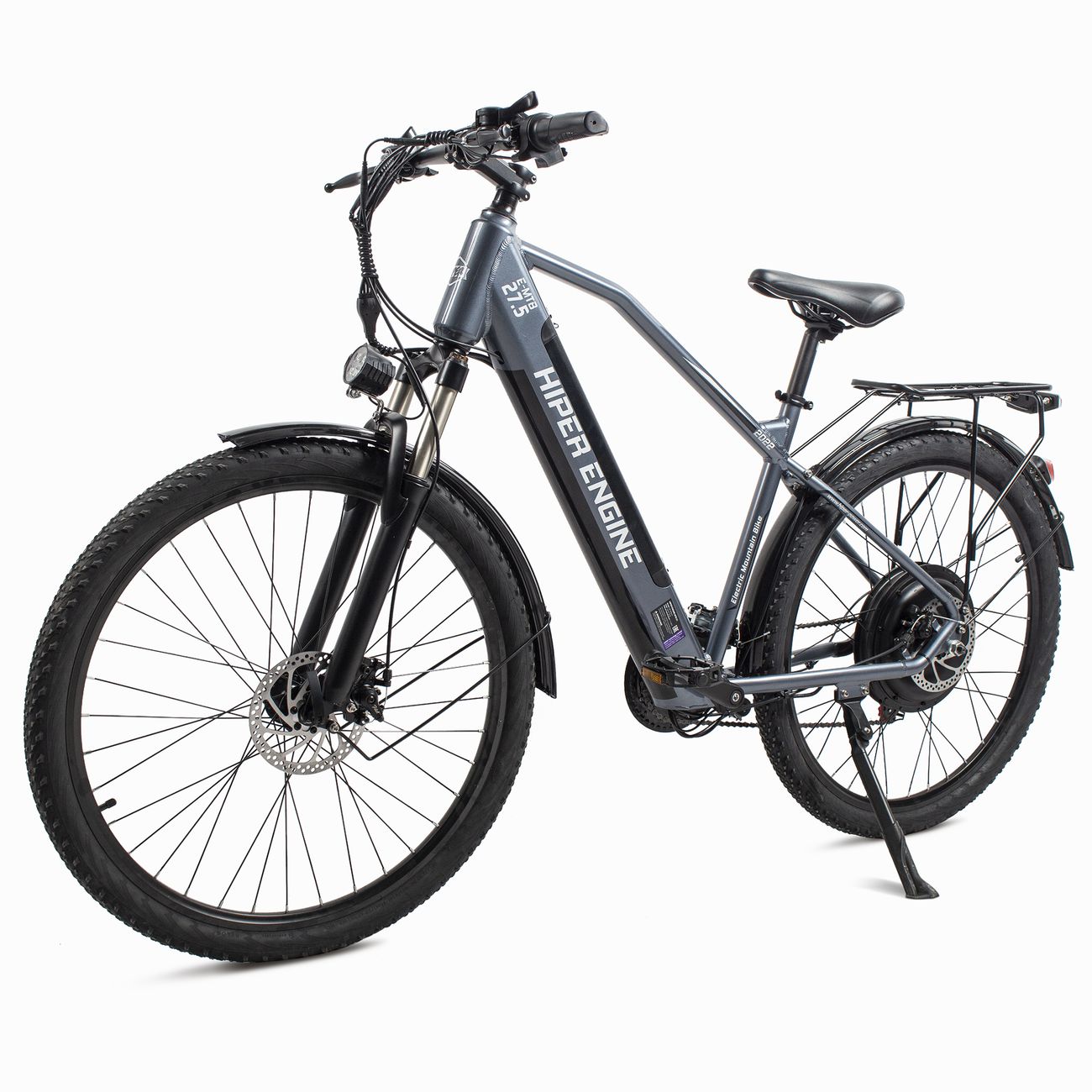 Электрический велосипед HIPER Engine MTB X1 Space Gray