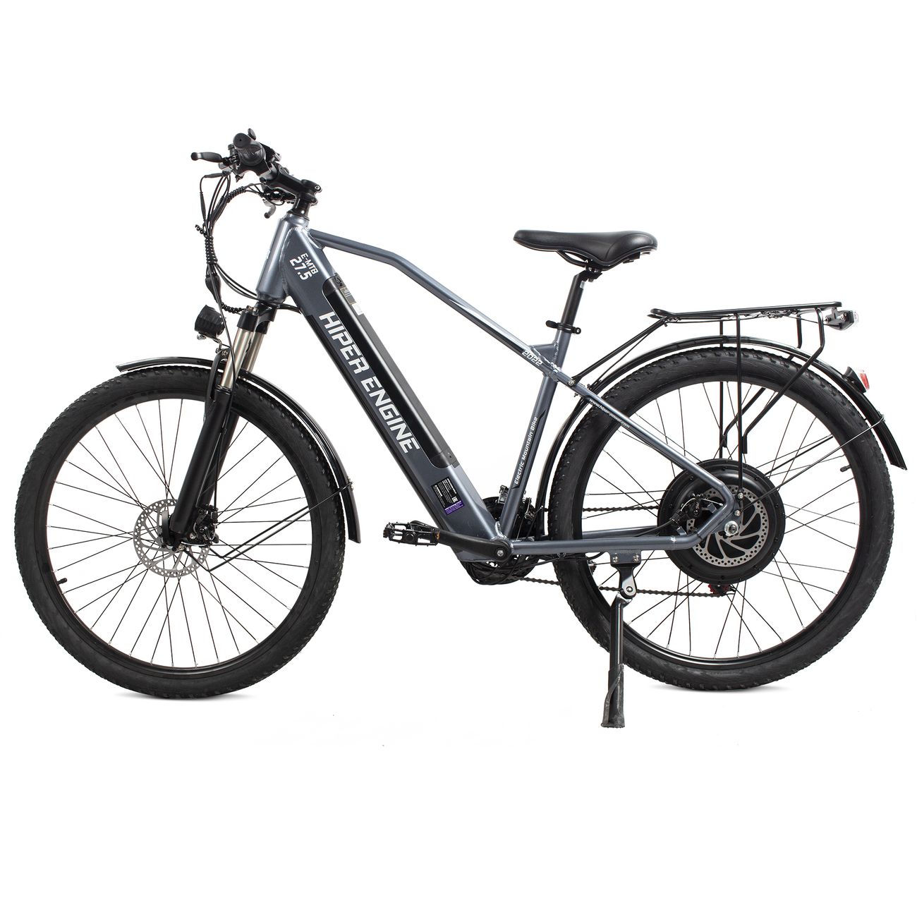 Электрический велосипед HIPER Engine MTB X1 Space Gray