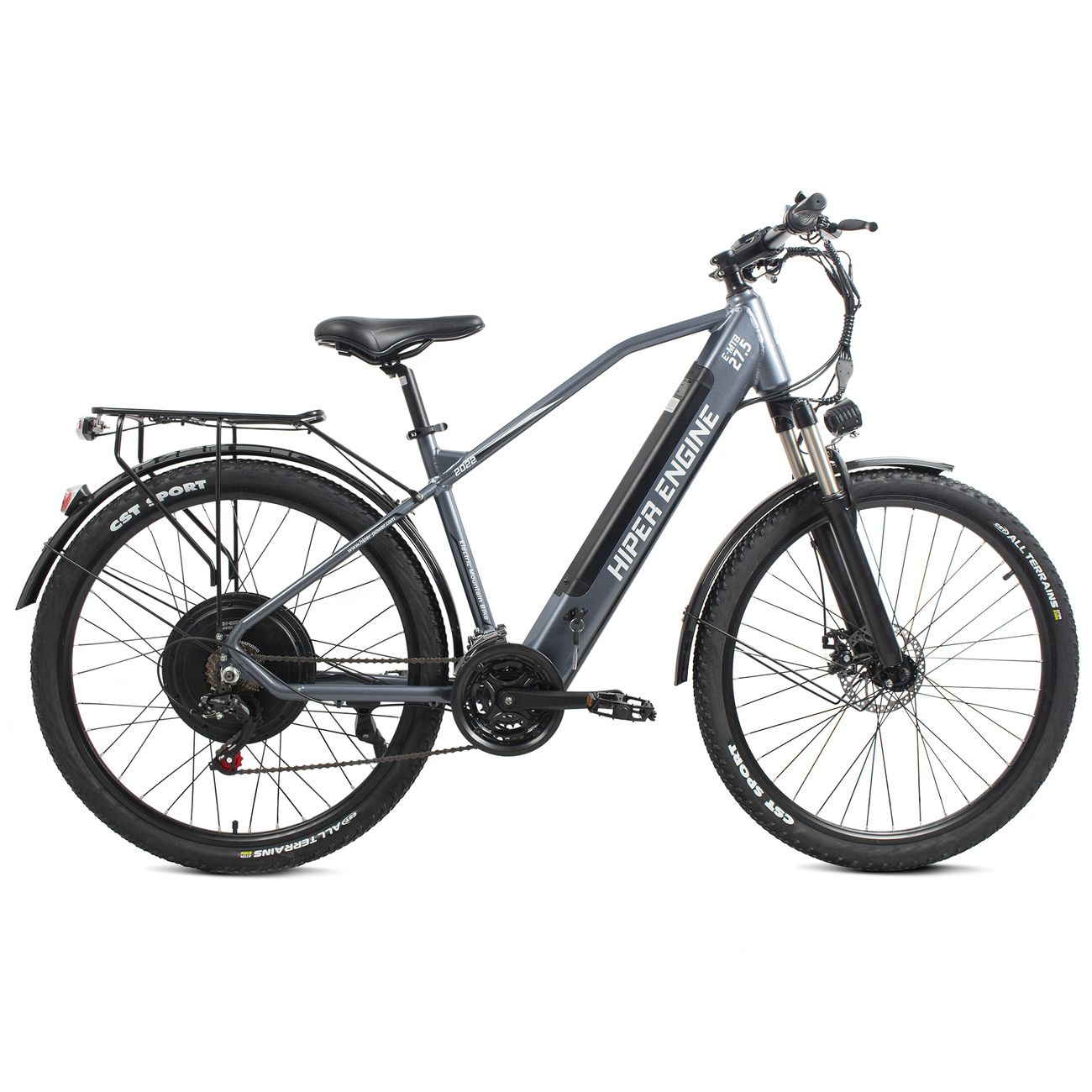 Электрический велосипед HIPER Engine MTB X1 Space Gray