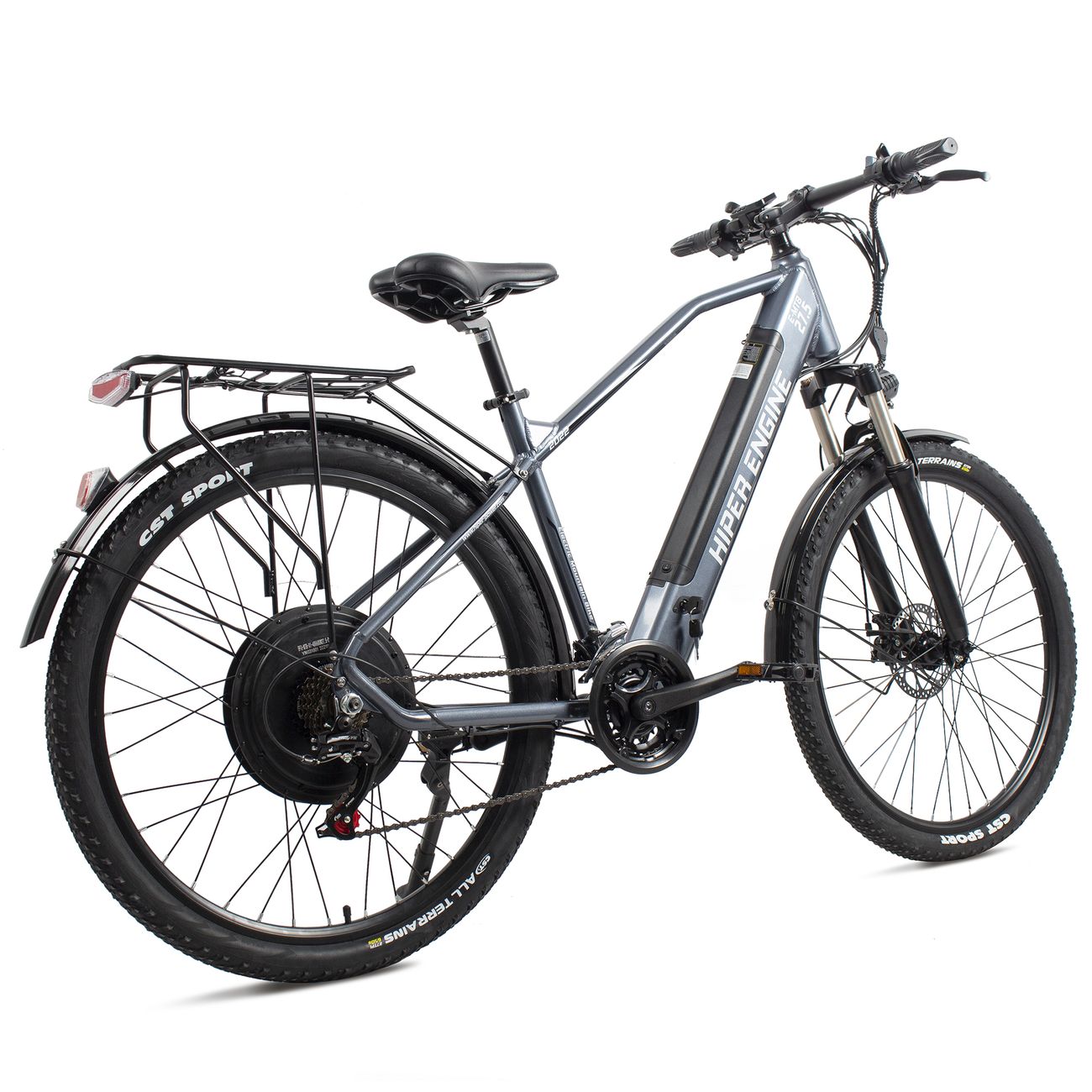 Электрический велосипед HIPER Engine MTB X1 Space Gray