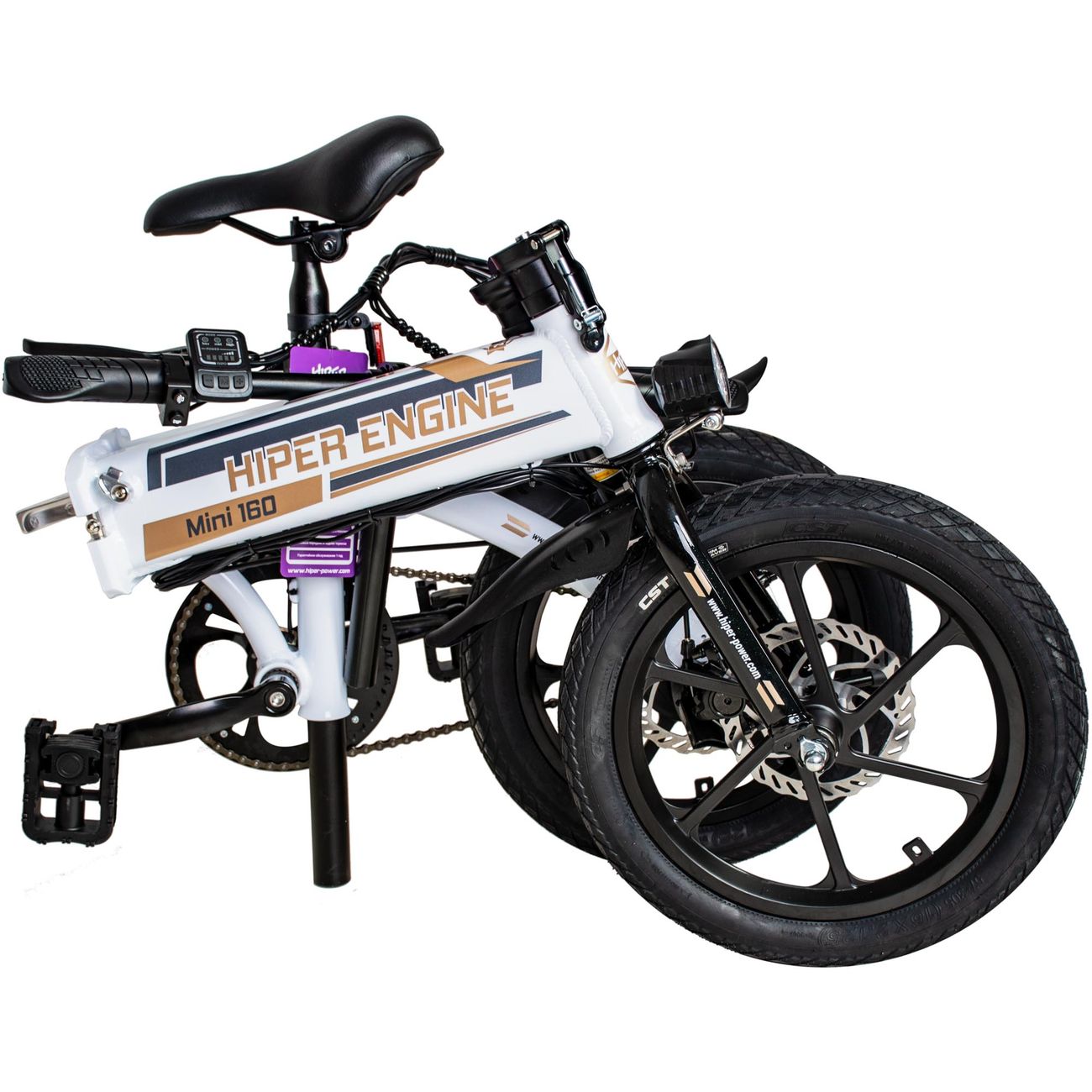 Электрический велосипед HIPER Engine Mini 160 Pearl белый
