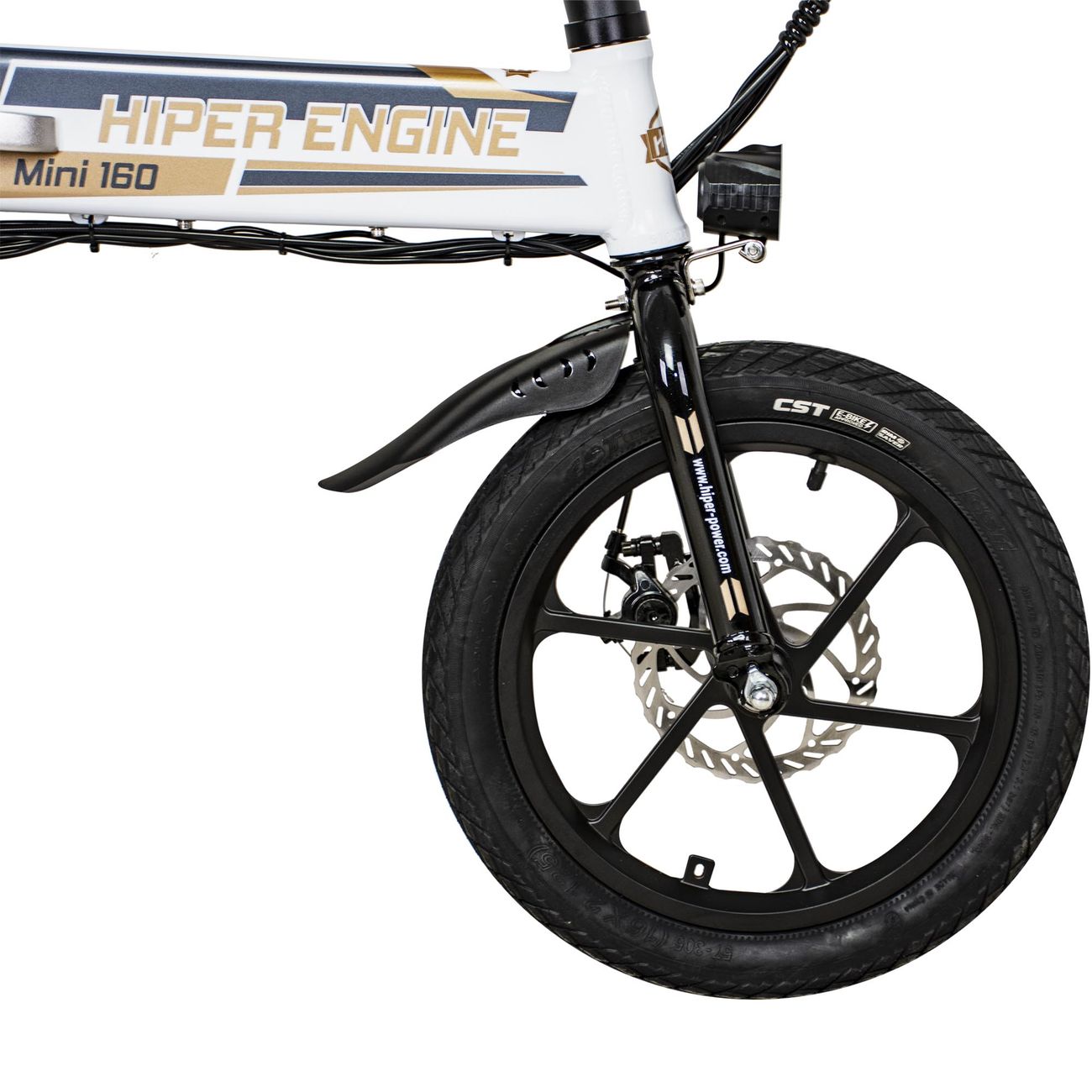 Электрический велосипед HIPER Engine Mini 160 Pearl белый