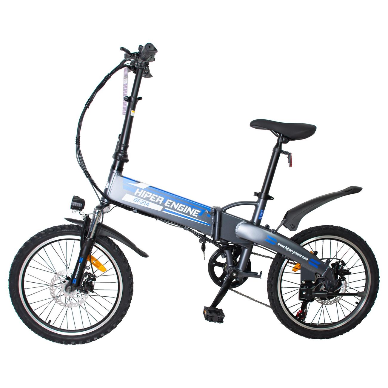 Электрический велосипед HIPER Engine BF214 Space Gray