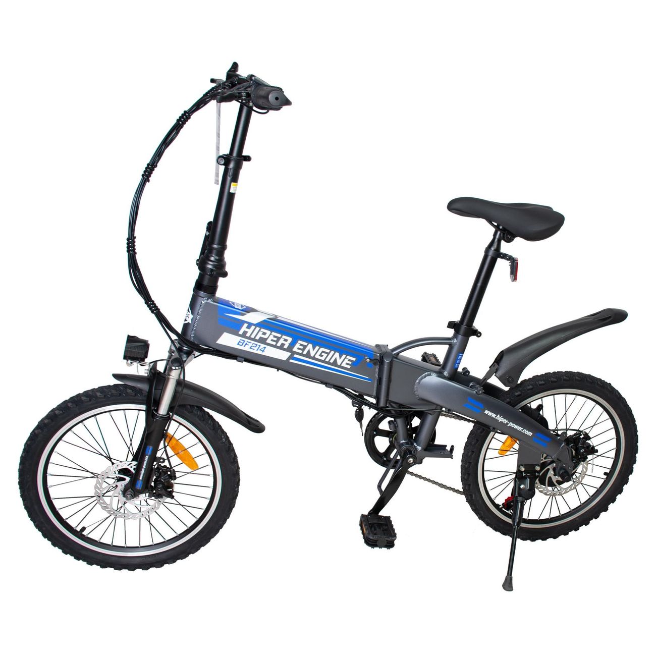 Электрический велосипед HIPER Engine BF214 Space Gray