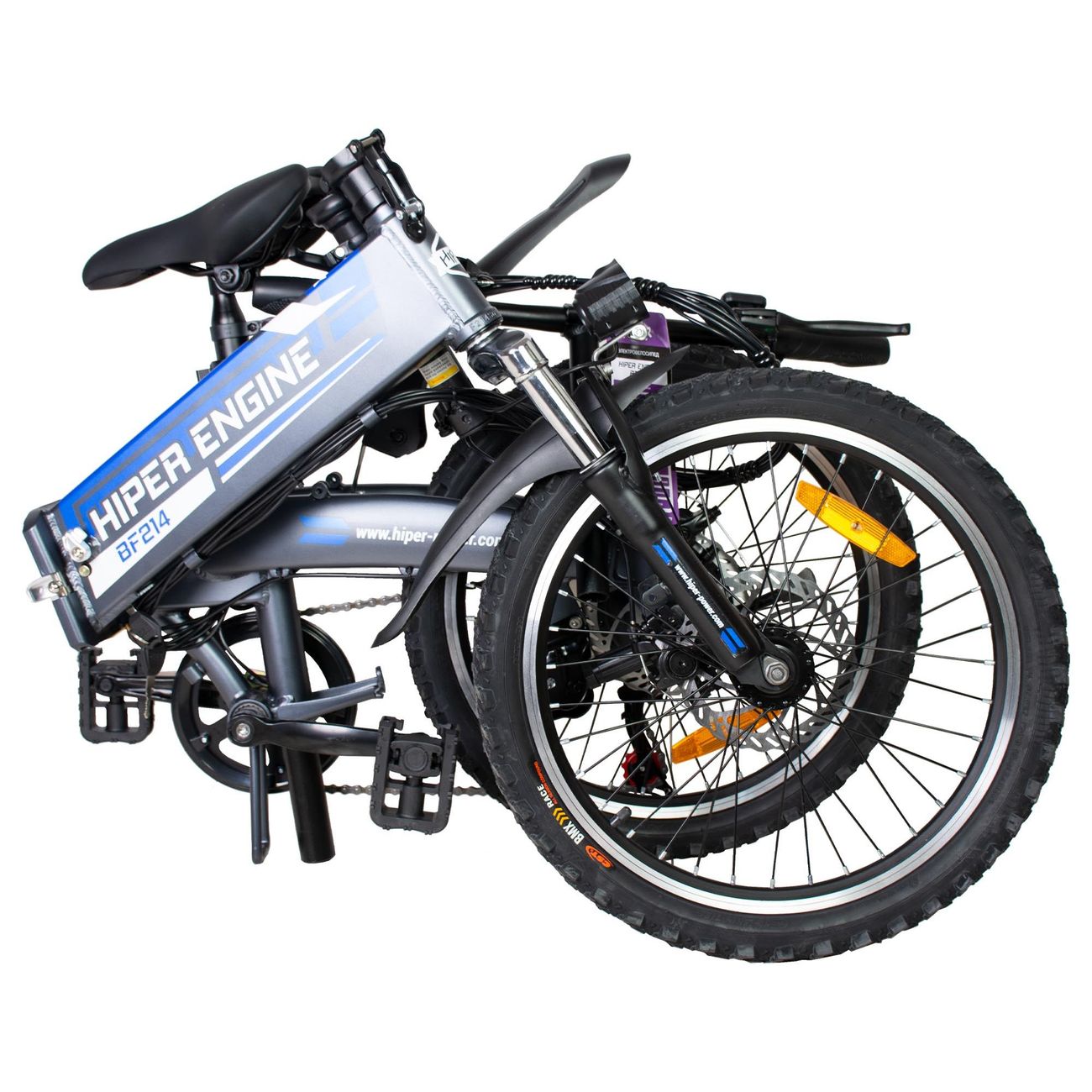 Электрический велосипед HIPER Engine BF214 Space Gray