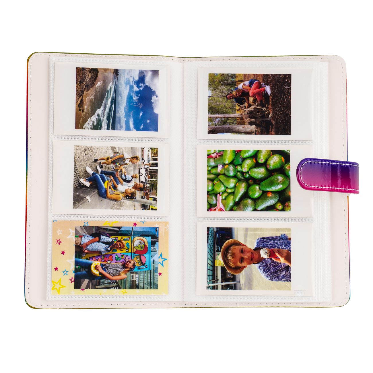 Фотоальбом для Fujifilm INSTAX CAIUL 96 SHEET MINI ALBUM GLOSSY RAINBOW