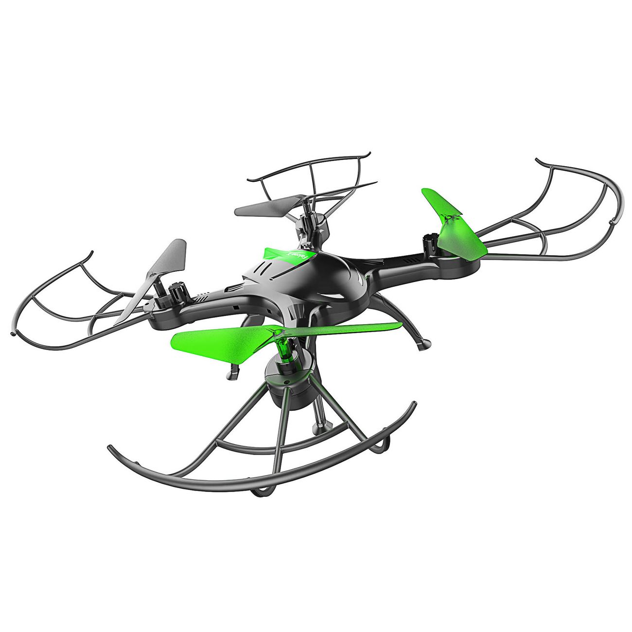 Радиоуправляемый квадрокоптер HIPER HQT-0002 Falcon X Black/Green