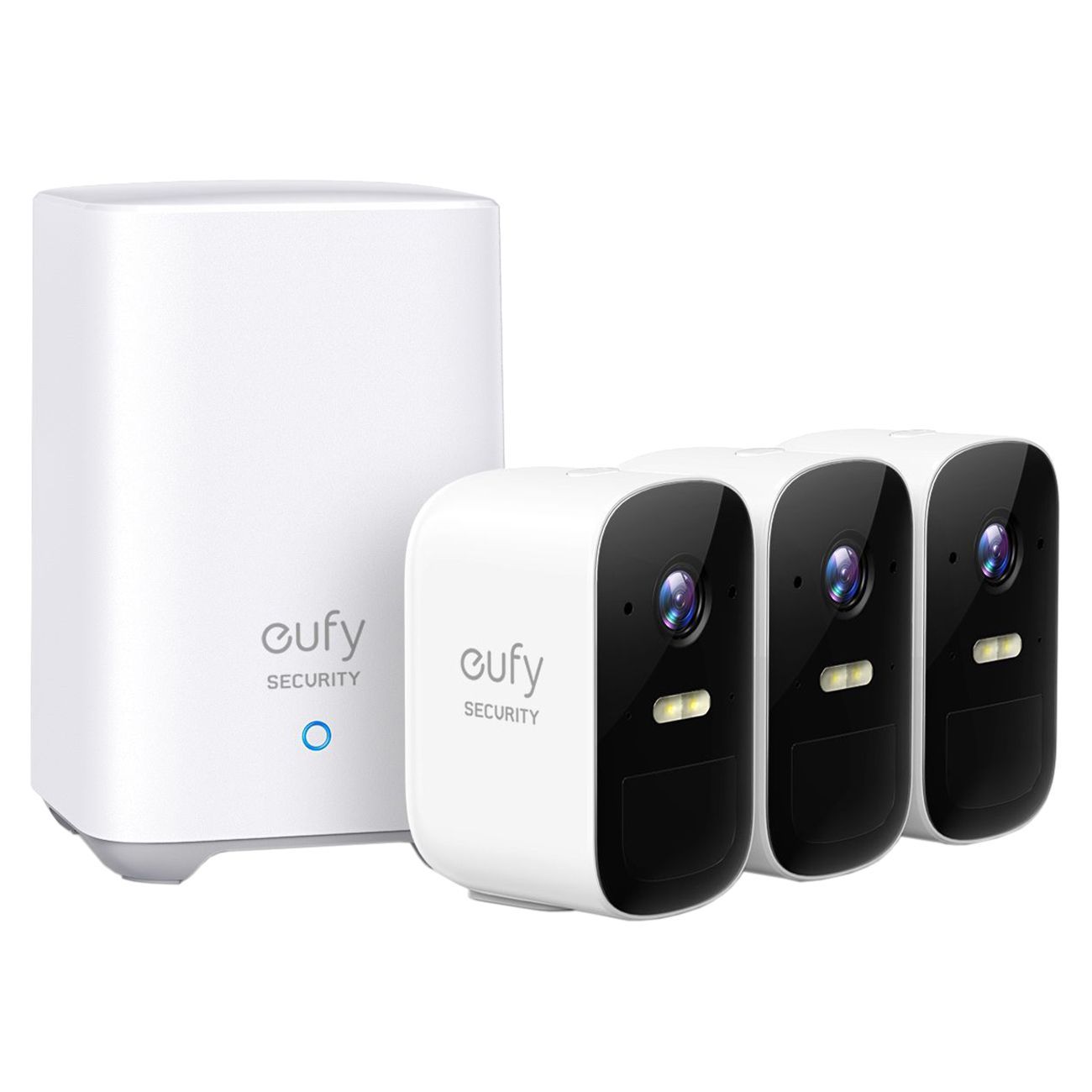 Комплект видеонаблюдения Eufy by Anker 2C kit 3 в 1 T88323D2 белый