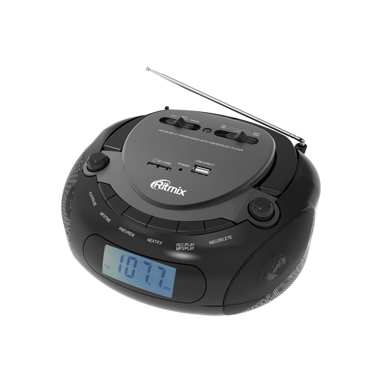 Магнитола Ritmix RBB-030BT