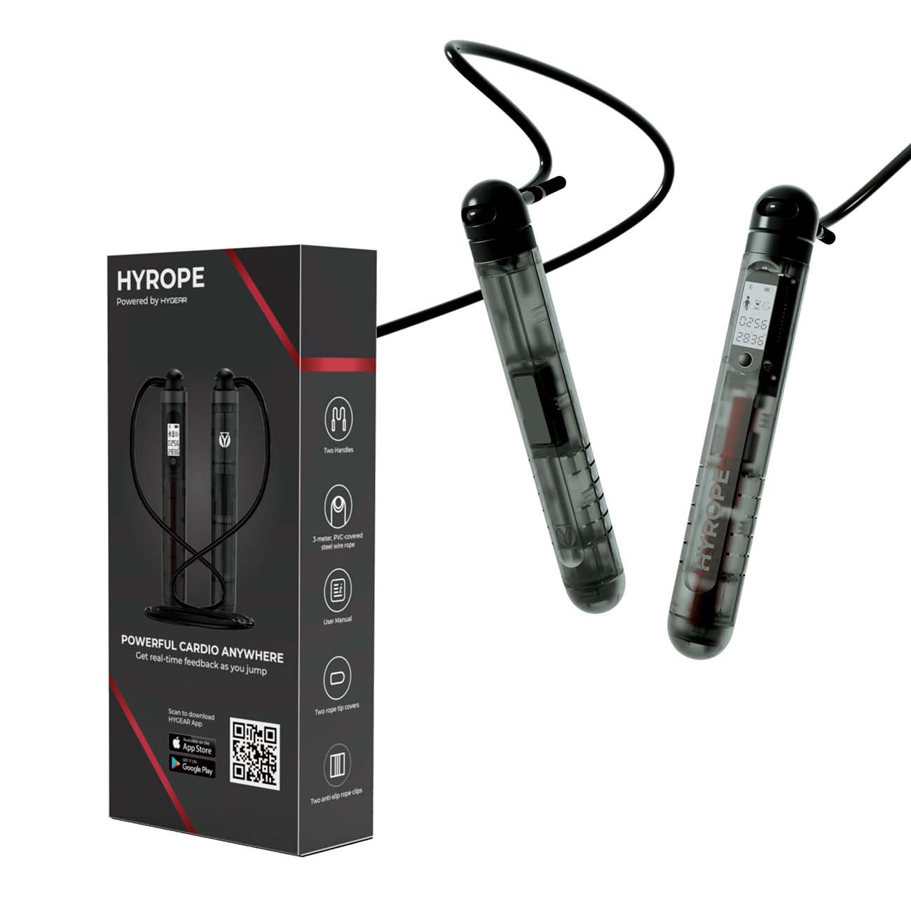 Умная скакалка HYGEAR Hyrope 1.0