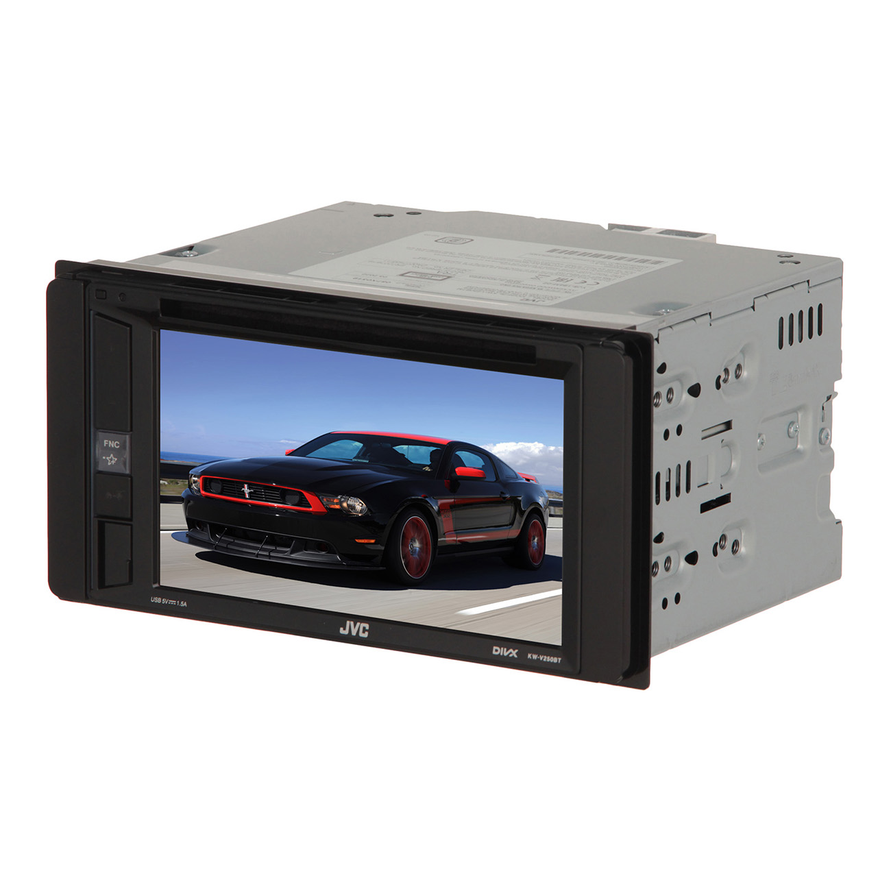 USB-автомагнитола c встроенным монитором JVC KW-V250BTM