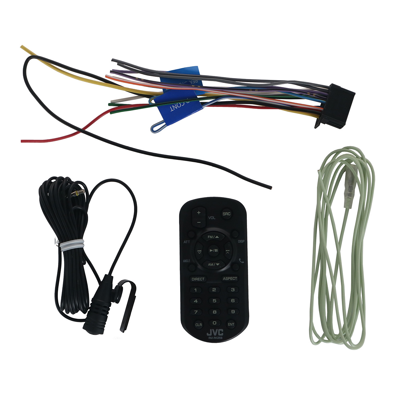 USB-автомагнитола c встроенным монитором JVC KW-V250BTM