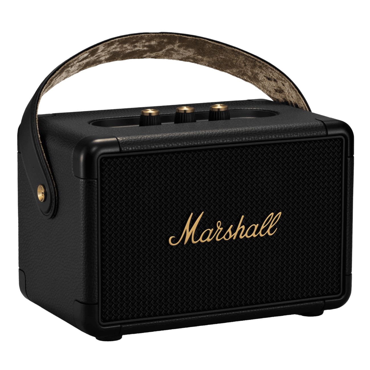 Беспроводная акустика Marshall Kilburn II Black and латунь