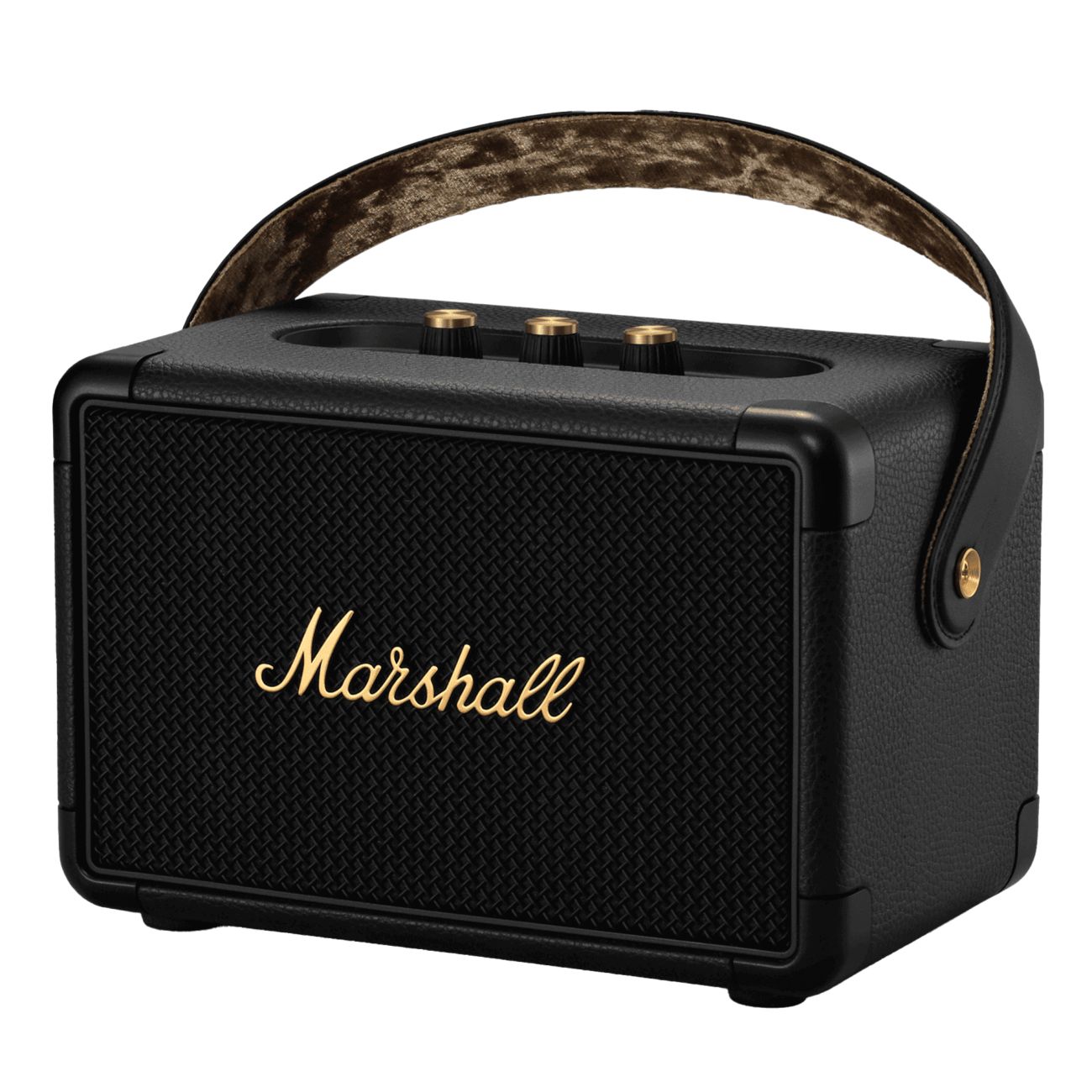 Беспроводная акустика Marshall Kilburn II Black and латунь