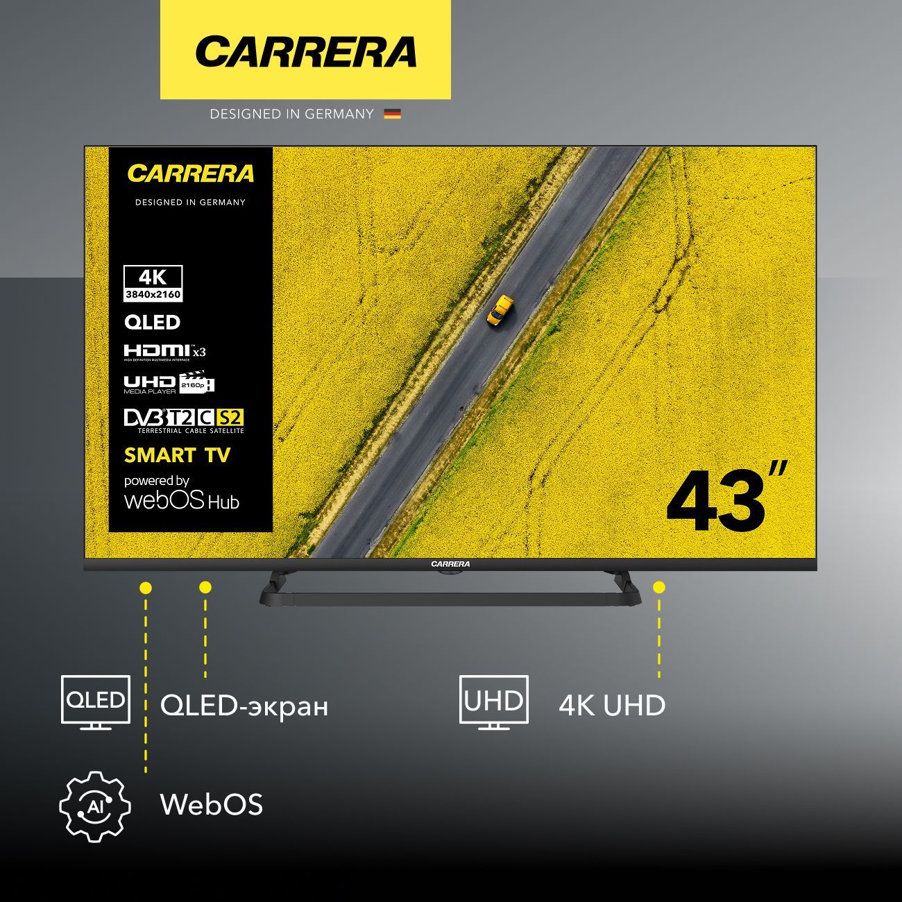 Телевизор Carrera CRL430