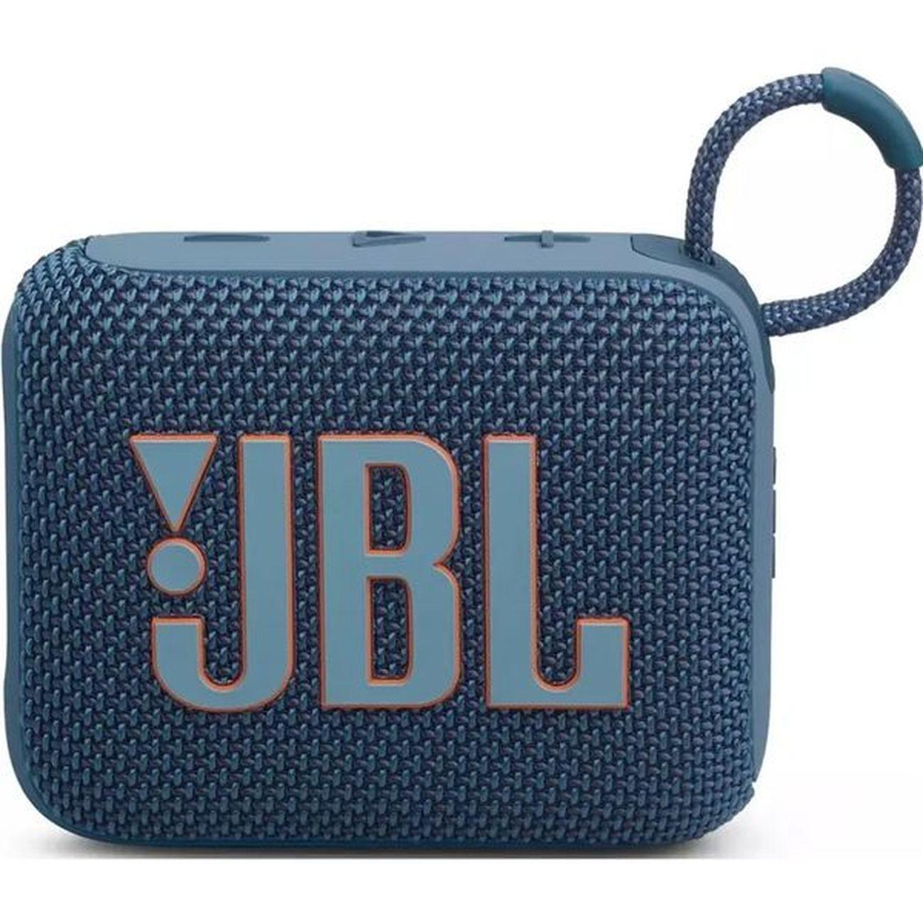Восстановленная беспроводная акустика JBL GO 4 Blue, отличный