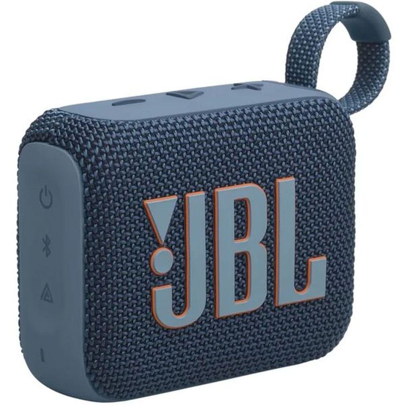 Восстановленная беспроводная акустика JBL GO 4 Blue, отличный