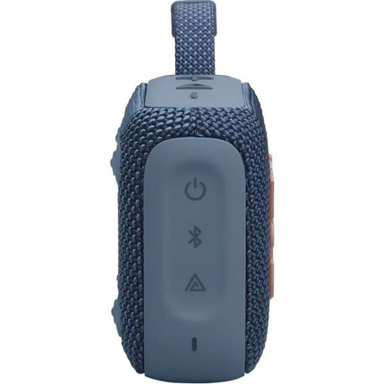 Восстановленная беспроводная акустика JBL GO 4 Blue, отличный