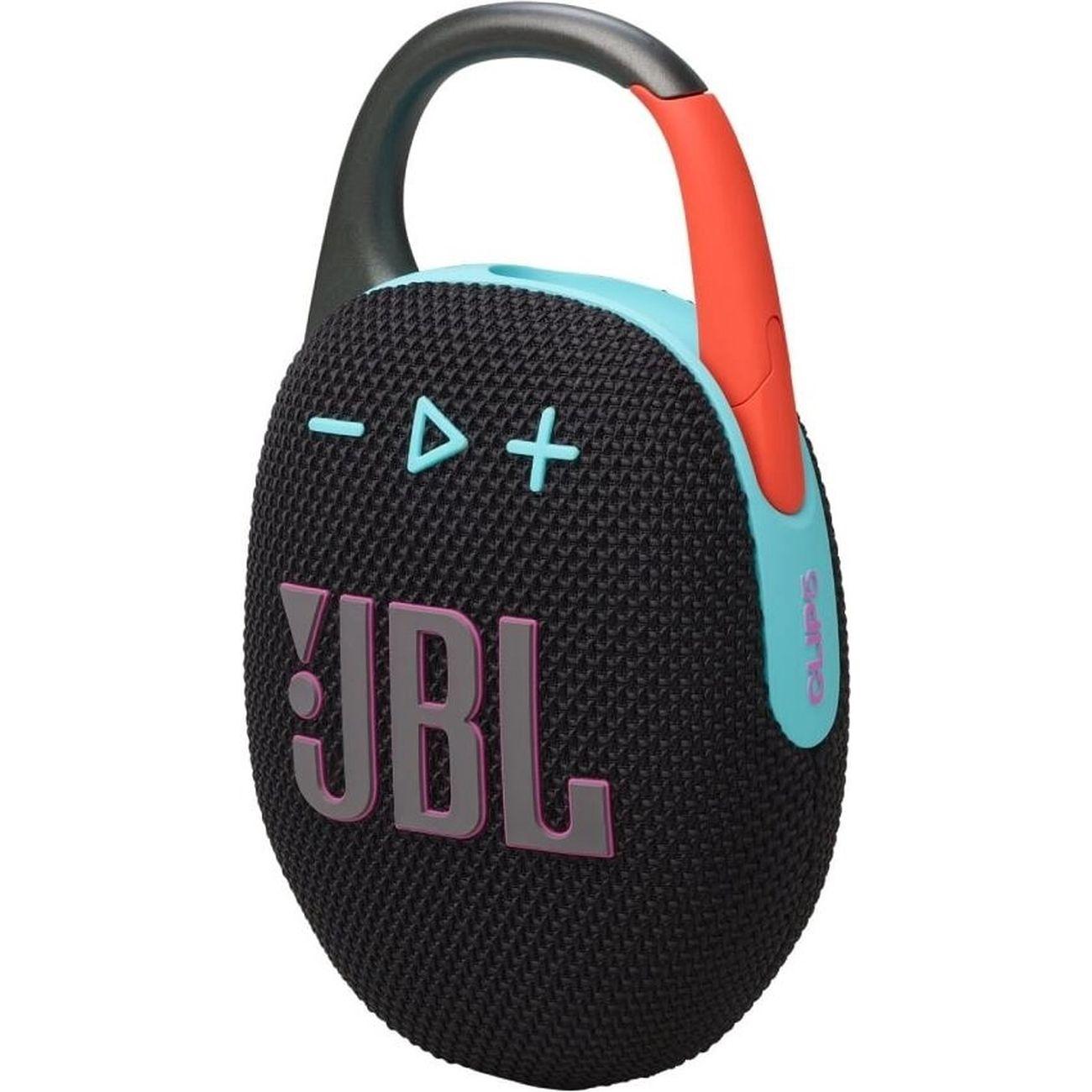 Беспроводная акустика JBL Clip 5 Black and Orange