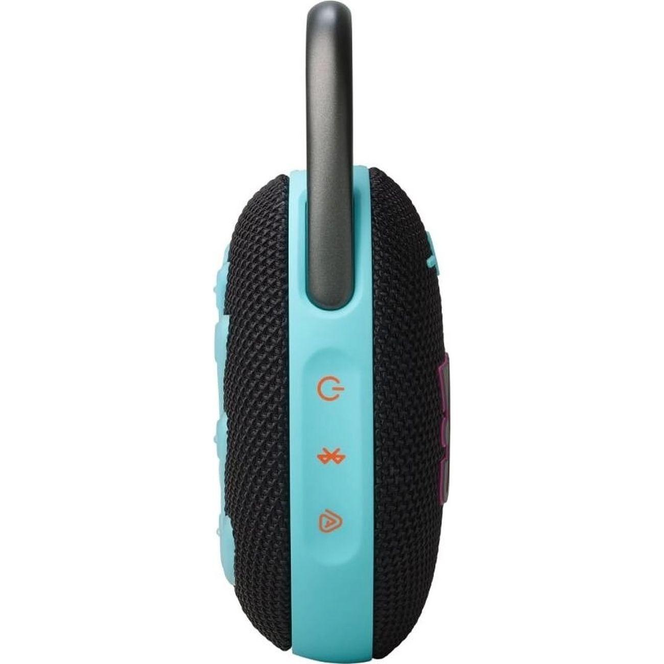 Беспроводная акустика JBL Clip 5 Black and Orange