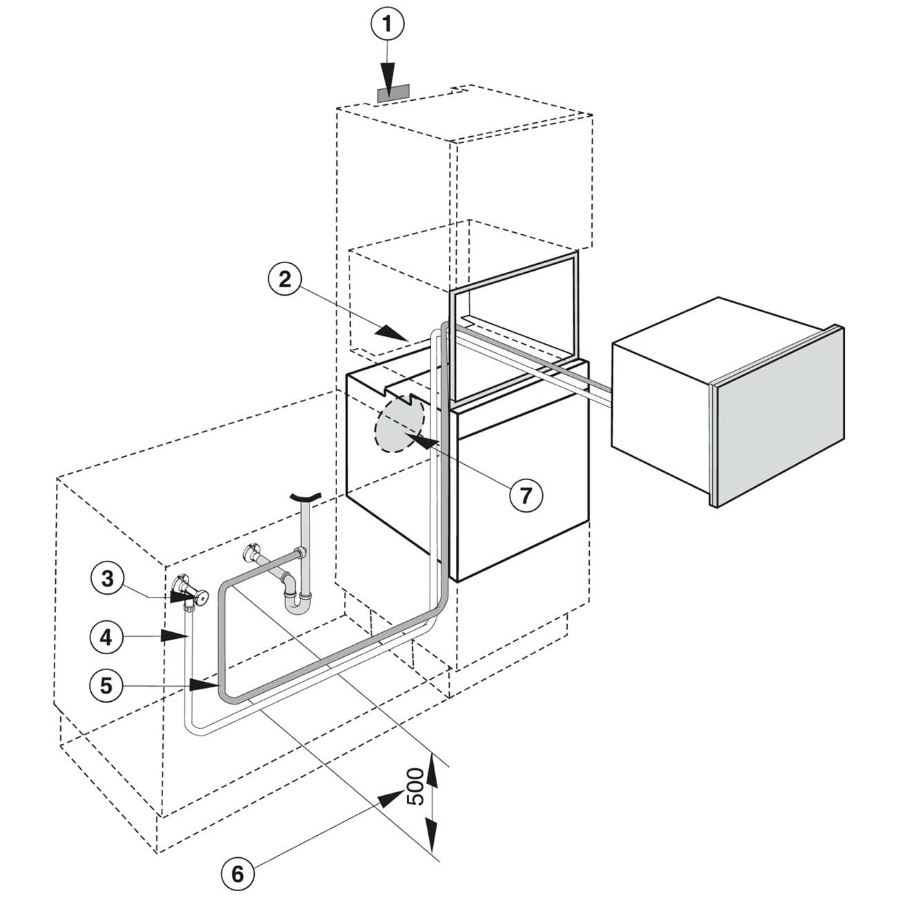 Встраиваемая пароварка Miele DGC6805 BRWS