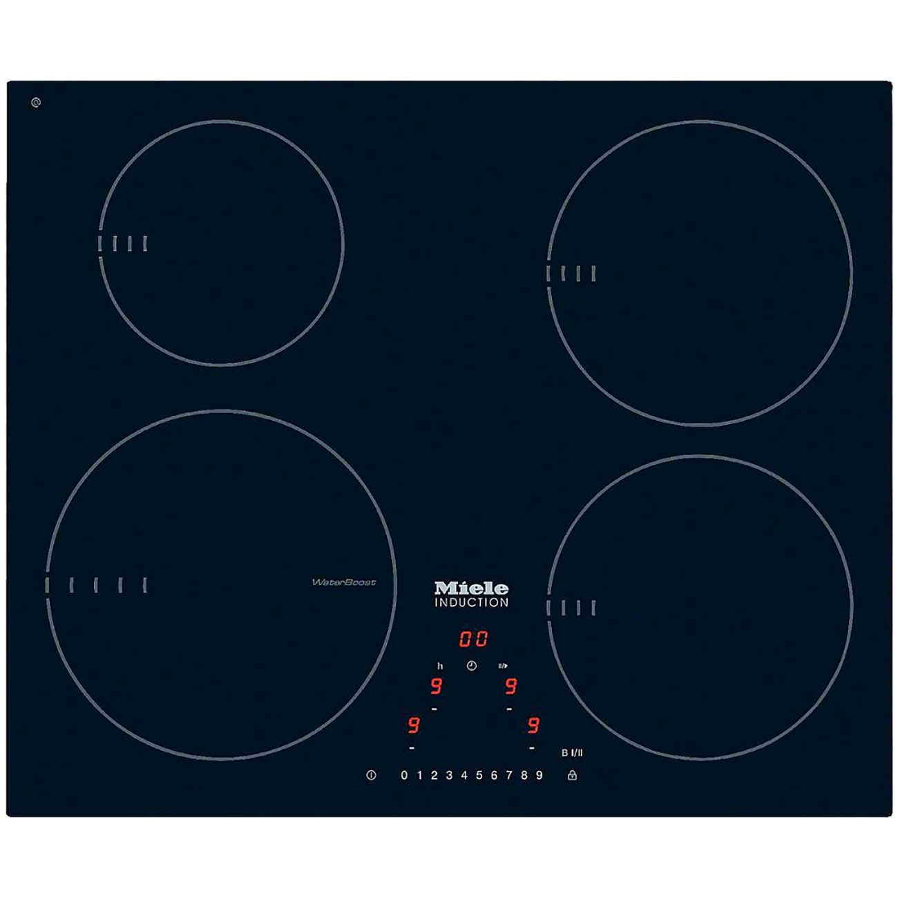 Встраиваемая индукционная панель независимая Miele KM6319 FL.BDG.