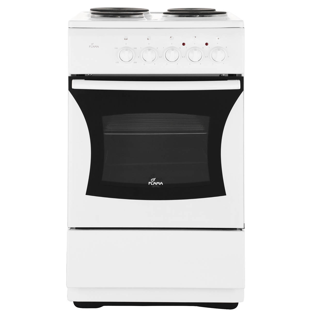 Электрическая плита Flama АЕ14010 White
