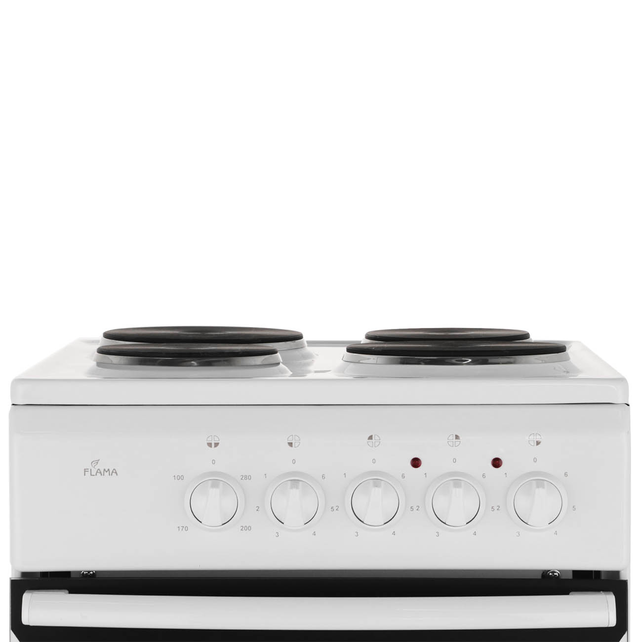 Электрическая плита Flama АЕ14010 White