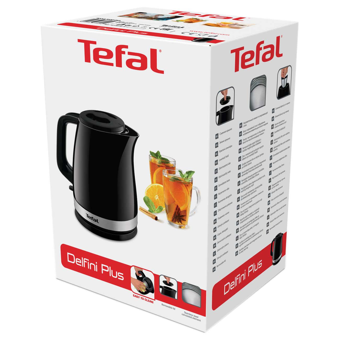 Электрочайник Tefal Delfini KO150F30