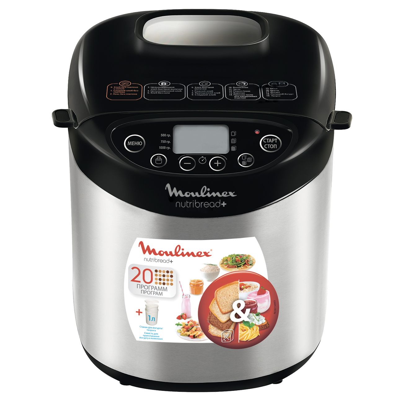 Хлебопечка Moulinex Nutribread + OW312E32 фото