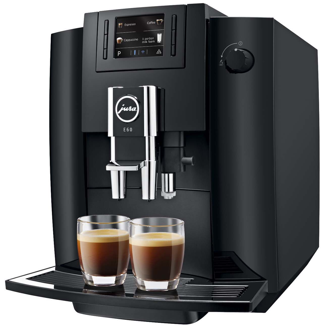 Кофемашина Jura E60 Piano черный
